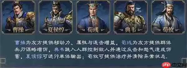 新三国志曹操传荀彧武将介绍及阵容搭配