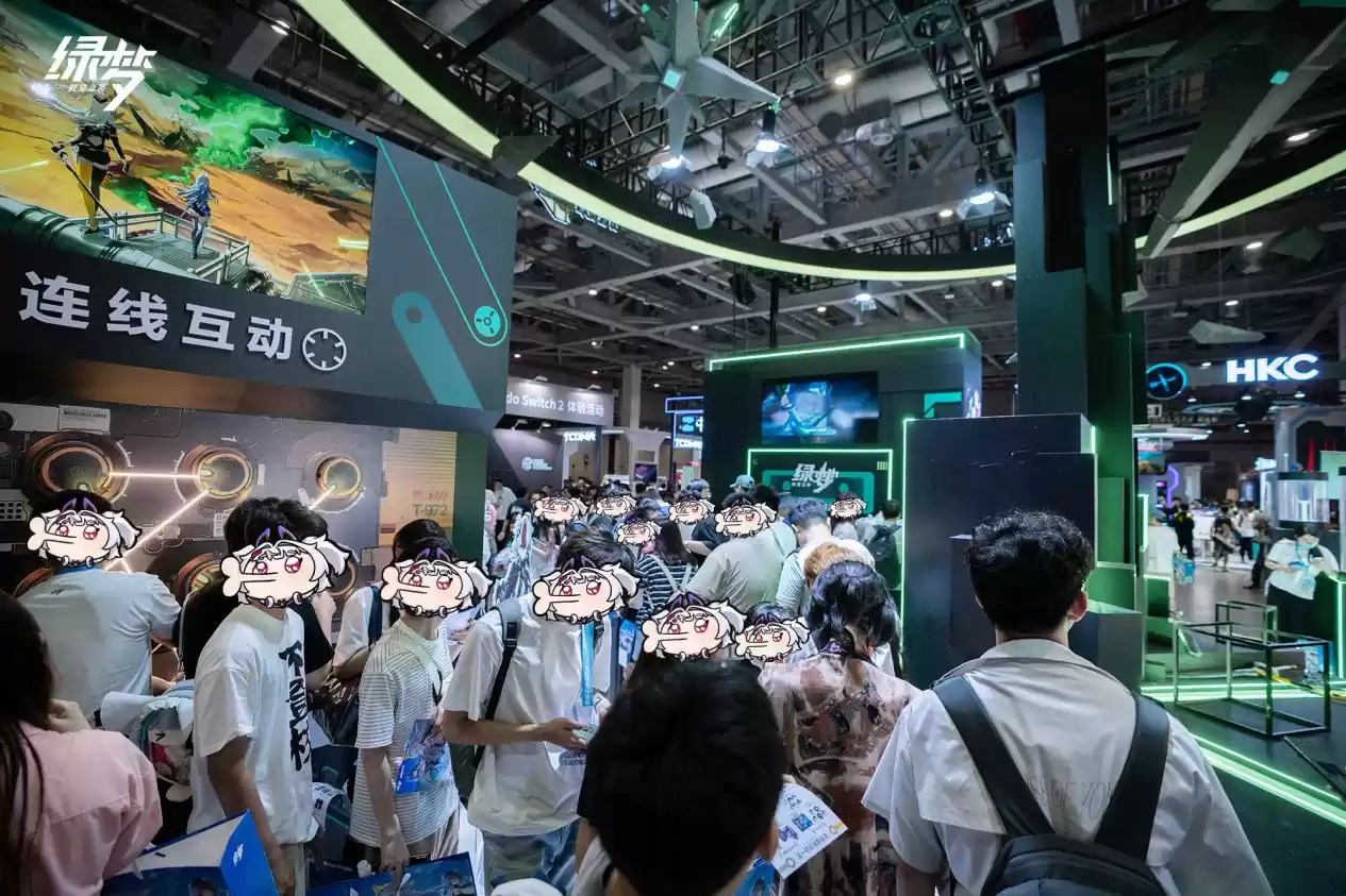 二次元ACT新游燃动BW2025《绿梦:时空之声》展台引爆现场试玩热潮