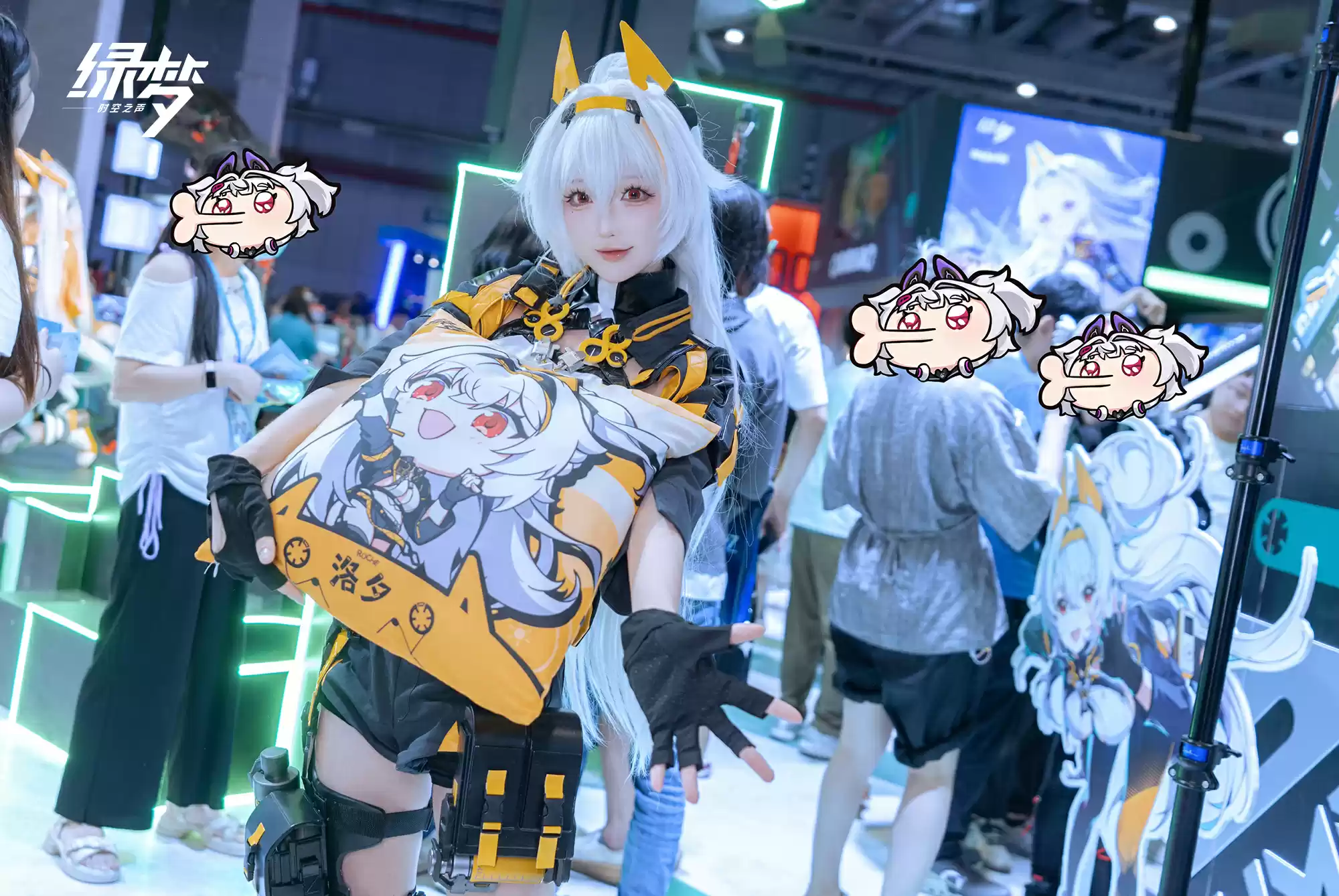 二次元ACT新游燃动BW2025《绿梦:时空之声》展台引爆现场试玩热潮