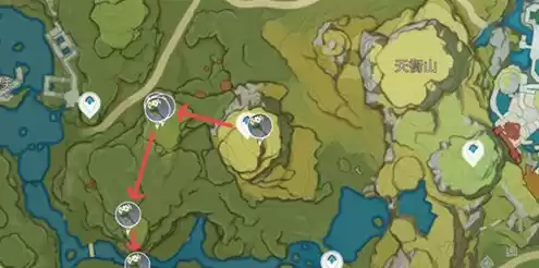 原神清心采集路线图