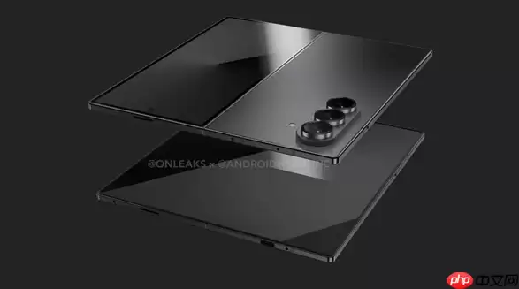 曝三星折叠手机Galaxy Z Fold 7超轻薄!折叠厚度仅9mm