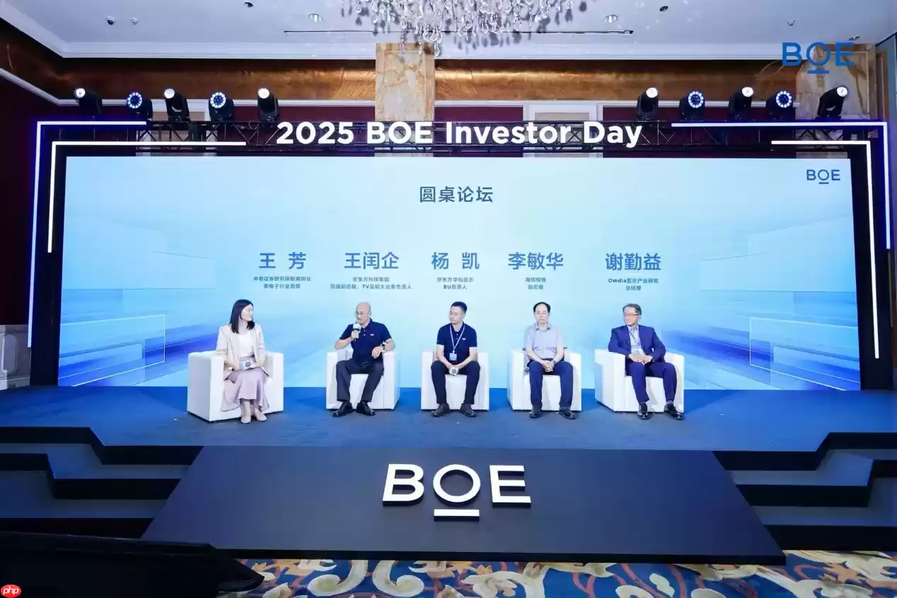 “2025京东方投资者日”在沪举办  资本战略转型开启价值创造新阶段