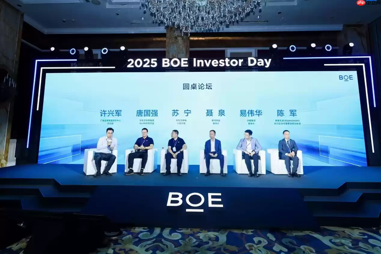 “2025京东方投资者日”在沪举办  资本战略转型开启价值创造新阶段