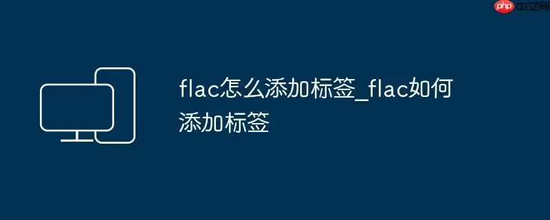 flac怎么添加标签_flac如何添加标签