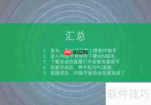 iPhone安装PP助手的方法教程