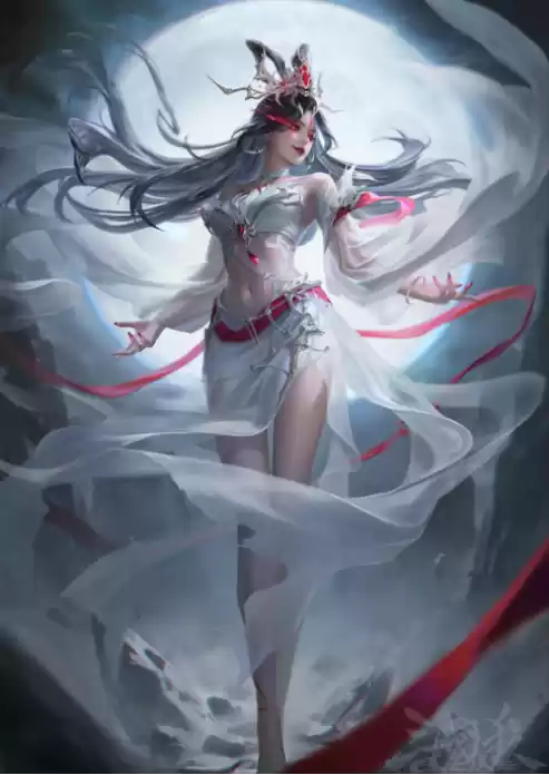 全新“魔”系列武将【魔貂蝉】原画曝光