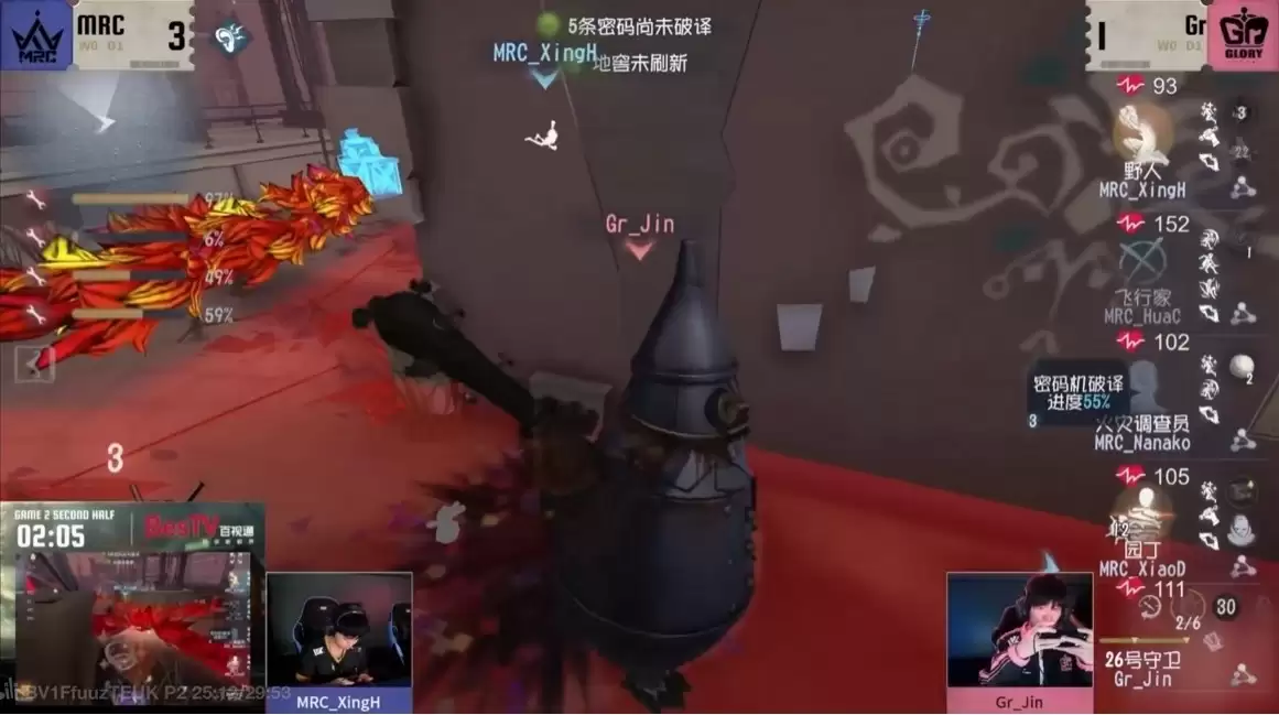 一马当先！Gr战队双线发力势不可挡领跑积分榜！《第五人格》2025夏季赛第六周赛报发布