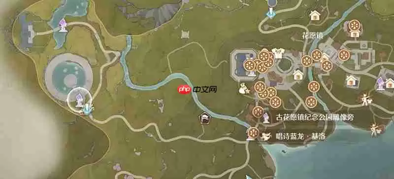 无限暖暖花愿镇雕像谜题怎么解 花愿镇谜题空间攻略