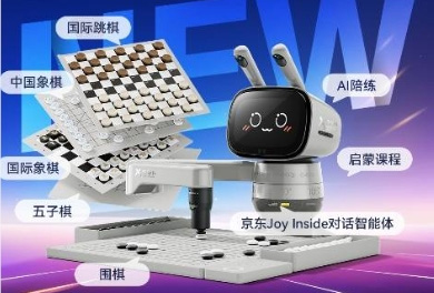 商汤科技推出元萝卜 AI 下棋机器人五合一版,京东 Joy Inside 首度合作