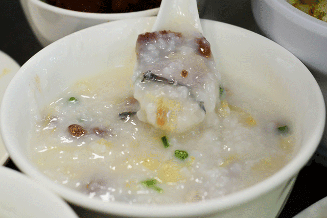 eat congee 图片