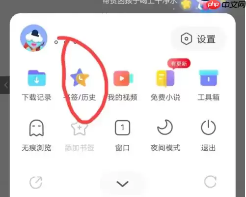 vivo浏览器如何添加书签 vivo浏览器添加书签方法