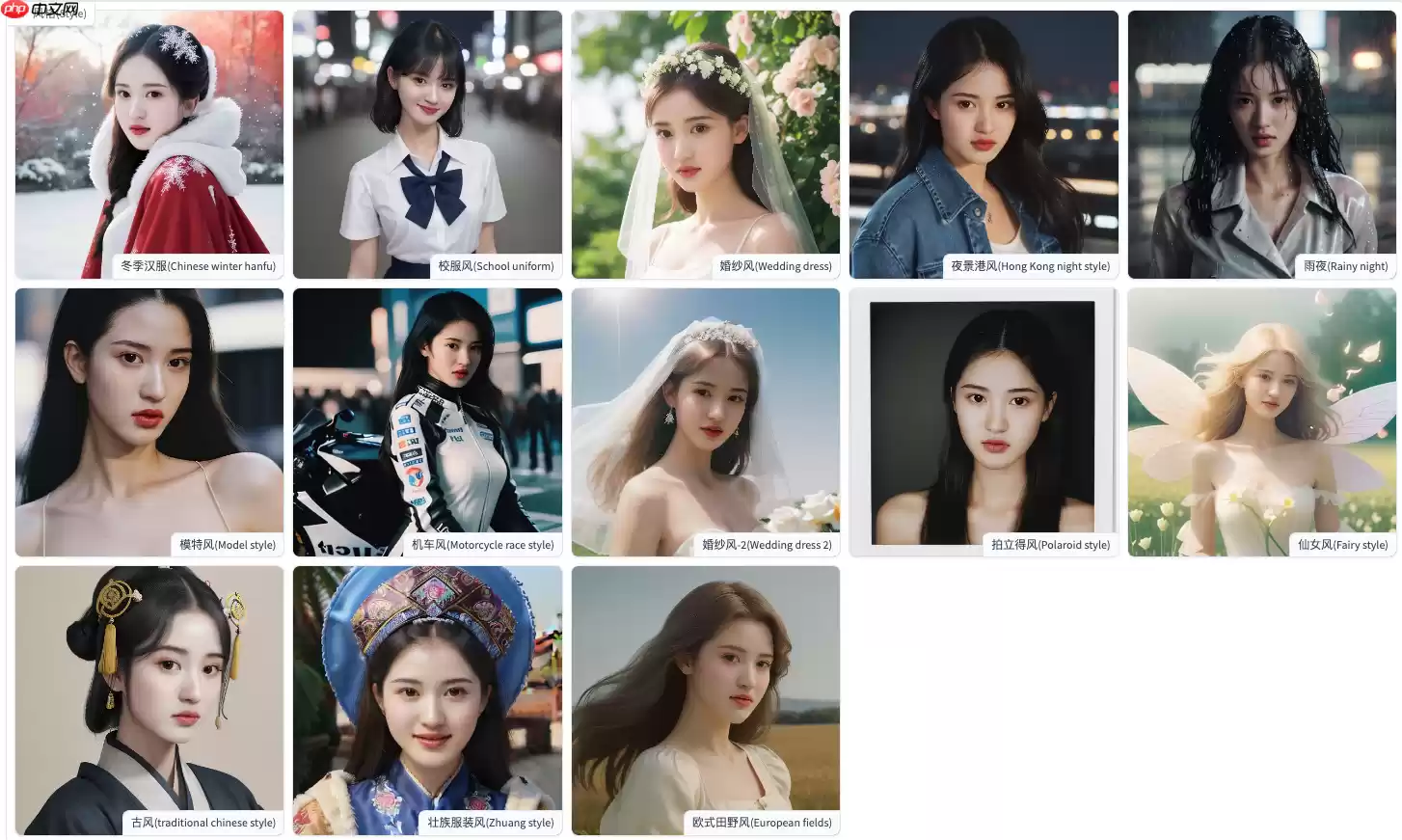 【应用使用教程】PP-FaceChain人物写真定制 - 游乐网