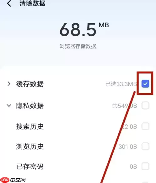 vivo浏览器怎么删除 vivo浏览器删除缓存数据教程