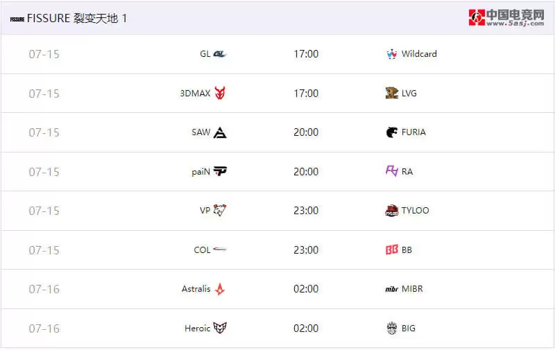 FISSURE裂变天地S1 CS2国际锦标赛7月15日开战:赛程、赛制、战队与分组看点 FISSURE裂变天地S1 CS2国际锦标赛7月15日开战:赛程、赛制、战队与分组看点