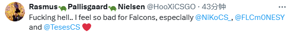 惊天冷门！Falcons三加时崩盘出局 巴西MIBR嘲讽