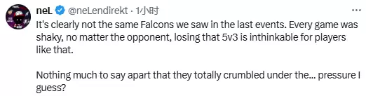 惊天冷门!Falcons三加时崩盘出局 巴西MIBR嘲讽 惊天冷门!Falcons三加时崩盘出局 巴西MIBR嘲讽