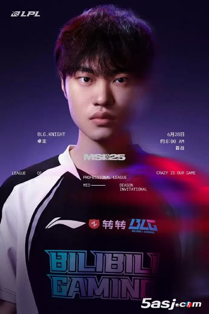 BLG选手出征海报:碧霄展翼,信念凌云,破阵燎原千钧势 BLG选手出征海报:碧霄展翼,信念凌云,破阵燎原千钧势
