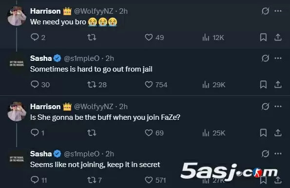 s1mple携美度假 暗示NAVI合同如‘监狱’ 114天后解约 FaZe转会传闻再起 s1mple携美度假 暗示NAVI合同如‘监狱’ 114天后解约 FaZe转会传闻再起