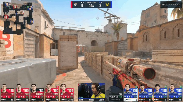 Vitality 2-0轻取VP晋级BLAST奥斯汀Major淘汰赛 ZywOo图二1.89 Rating封神