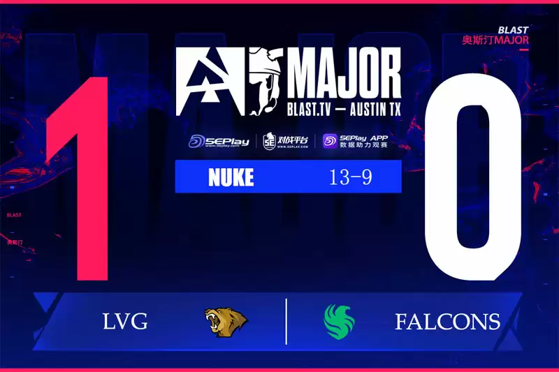 奥斯汀Major爆冷战报:LVG 13-9击败Falcons Westmelon超神发挥 奥斯汀Major爆冷战报:LVG 13-9击败Falcons Westmelon超神发挥