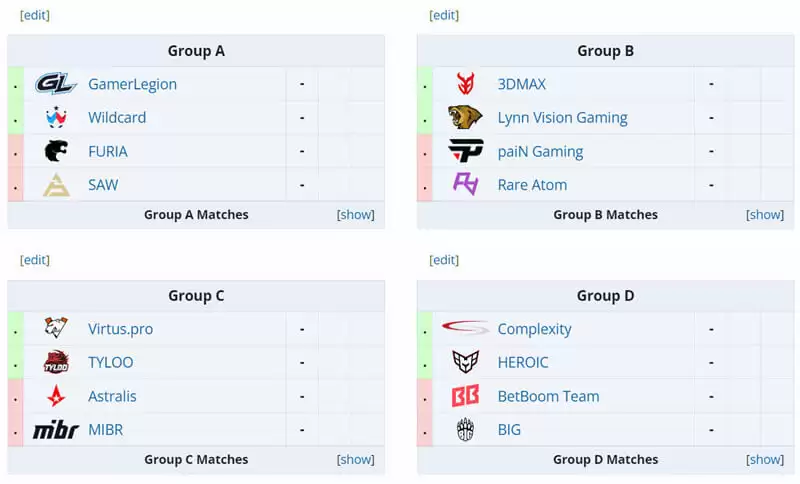 FISSURE裂变天地S1分组出炉：TYLOO迎战VP LVG首战3DMAX 百万美元奖池