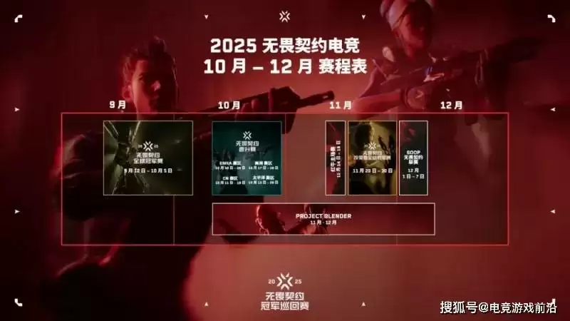 无畏契约全球冠军赛后赛程重磅发布:10月四大赛区晋升赛+11月首尔改变者全球冠军赛 无畏契约全球冠军赛后赛程重磅发布:10月四大赛区晋升赛+11月首尔改变者全球冠军赛