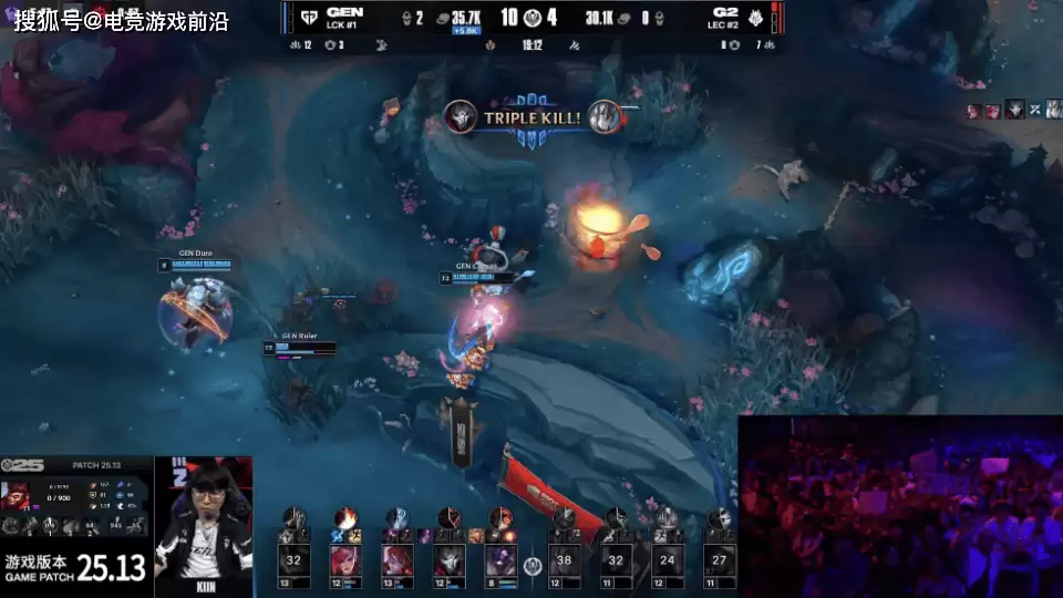 MSI首日战报：GEN让一追三淘汰G2！Ruler女枪42K输出创纪录，卫冕之路开启