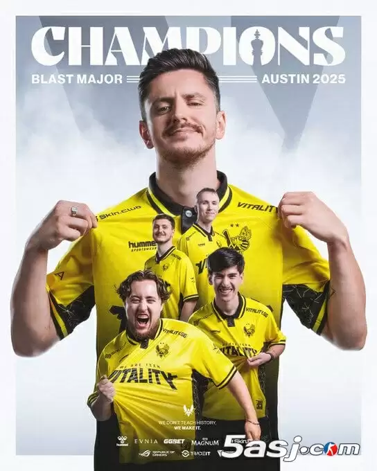 用数字解读CS史上最强王朝Vitality 2025上半年豪取7冠+Major冠军创纪录 用数字解读CS史上最强王朝Vitality 2025上半年豪取7冠+Major冠军创纪录