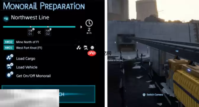 死亡搁浅2单轨列车怎么使用 使用单轨列车的方式介绍