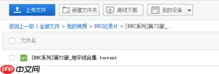 百度云如何下载种子   百度云下载种子方法
