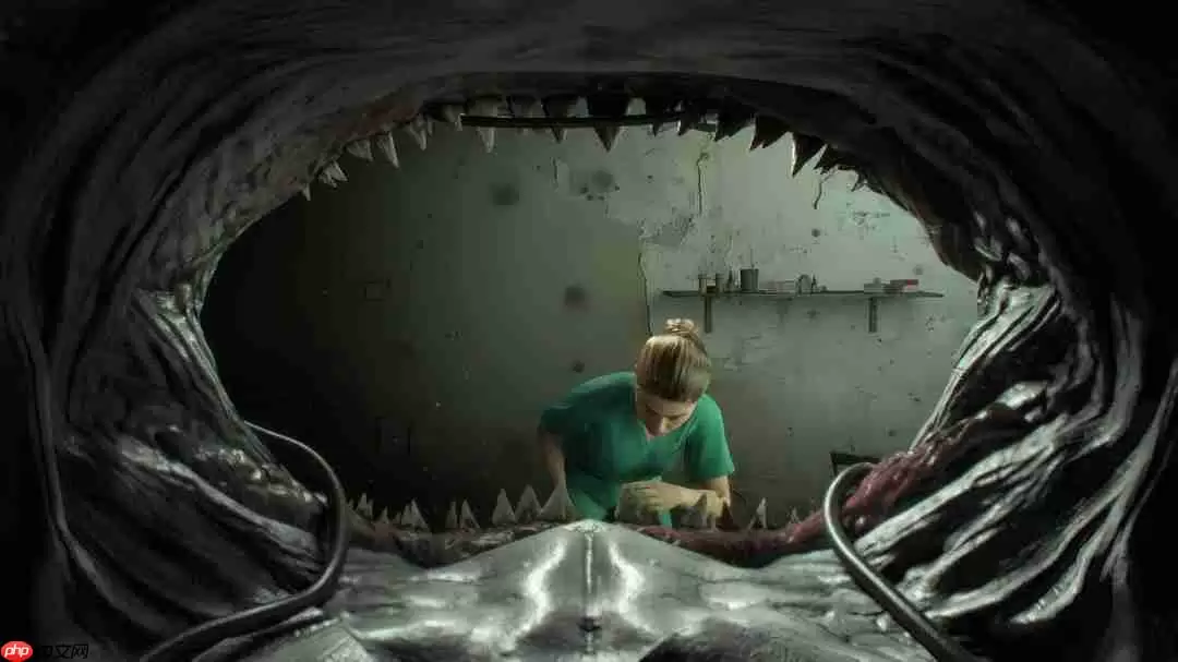 恐怖肉鸽新游《鲨鱼牙医》正式登场：别让鲨鱼咬掉你的头！