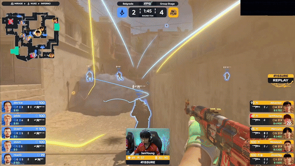 龙吟震欧陆！TYLOO 2-1力克Astralis登顶C组，CN军团会师八强 