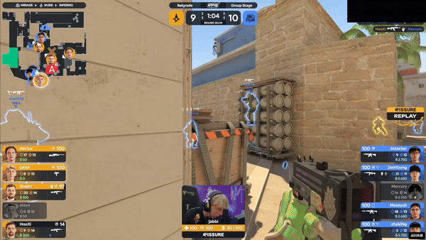 龙吟震欧陆！TYLOO 2-1力克Astralis登顶C组，CN军团会师八强 