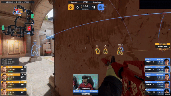 龙吟震欧陆！TYLOO 2-1力克Astralis登顶C组，CN军团会师八强 