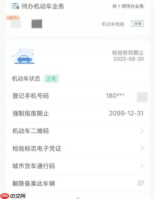 12123交管如何查询自己名下车辆 交管12123查询名下车辆方法