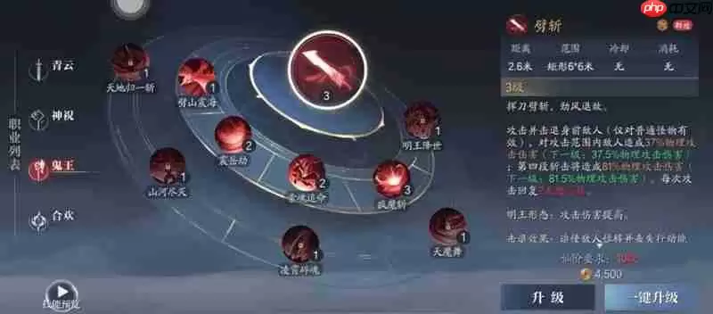 诛仙2手游鬼王技能怎么玩 鬼王变身机制详解