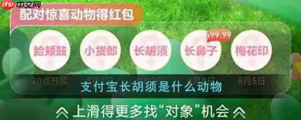 支付宝长胡须是什么动物 具体介绍