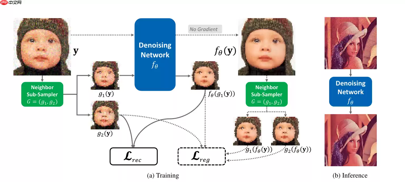 基于Paddle复现Neighbor2Neighbor降噪网络 - 游乐网