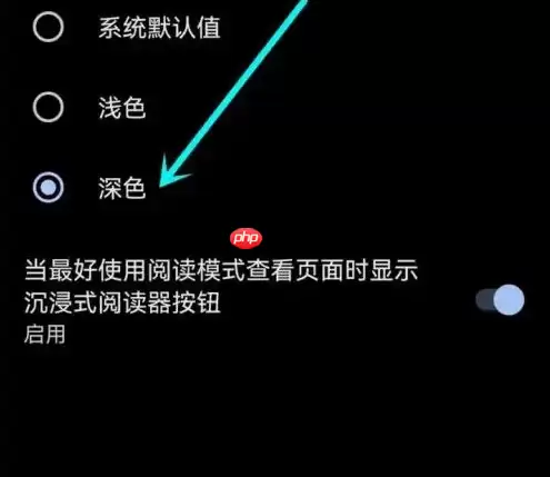 edge app怎么打开夜间模式 edge app深色模式设置方法