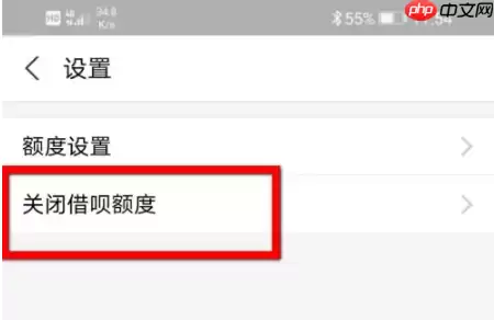 蚂蚁借呗如何关闭额度 支付宝关闭借呗额度方法介绍