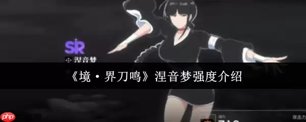 境界刀鸣涅音梦全解析：双形态辅助核心与爆发增益大师