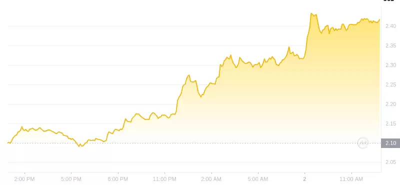 2025年01月02日瑞波币价格