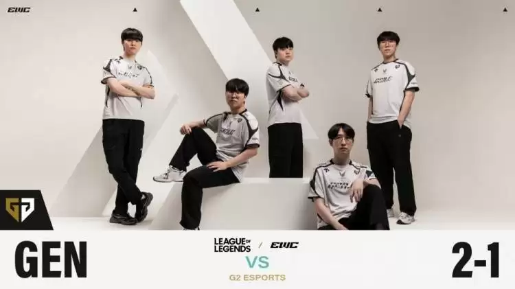 GEN 2-1力克G2晋级EWC电竞世界杯决赛 GEN 2-1力克G2晋级EWC电竞世界杯决赛