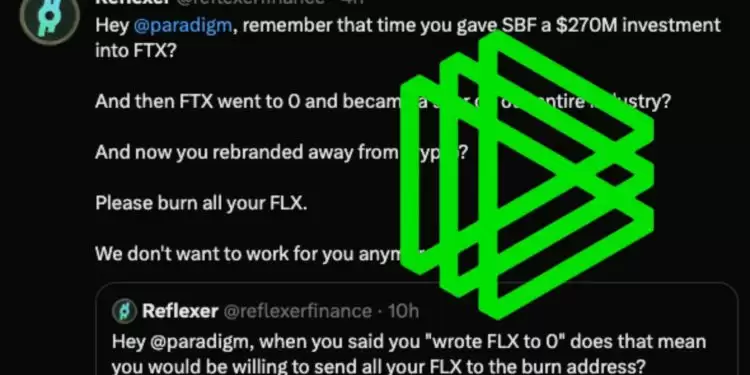DFi协议Rflr不满Paradigm转行AI:请烧掉FL治理代币-第1张图片-本站 DFi协议Rflr不满Paradigm转行AI:请烧掉FL治理代币-第1张图片-本站
