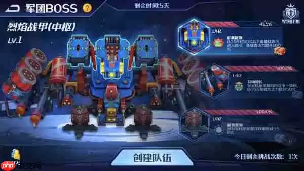 坦克无敌军团Boss怎么玩  坦克无敌军团Boss介绍