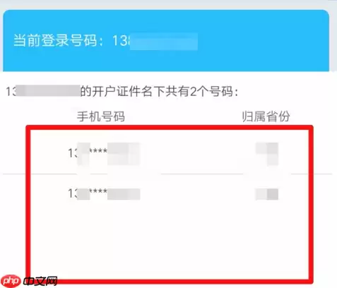 中国移动手机营业厅如何查询自己名下号码 查询自己名下号码方法