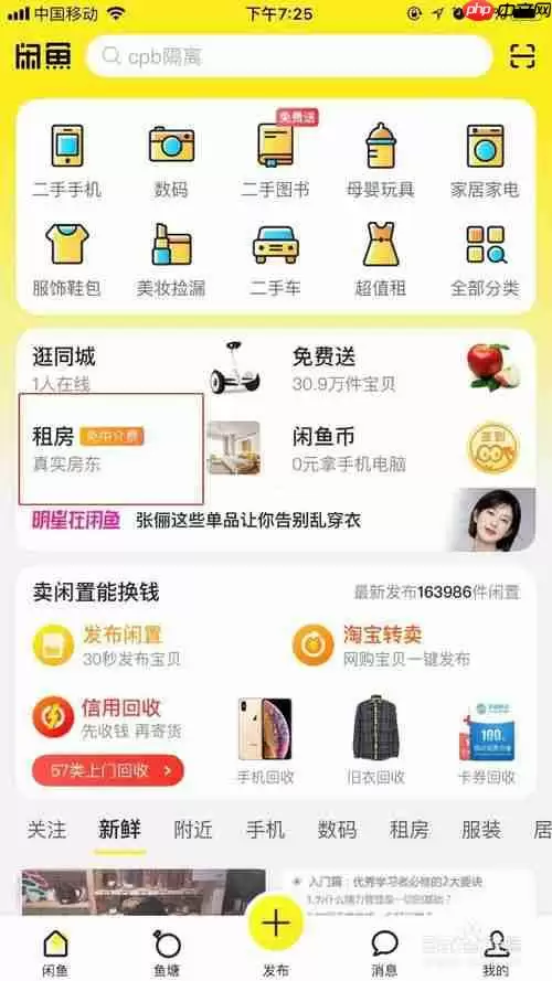 闲鱼为什么修改不了个人信息 修改闲鱼个人信息方法