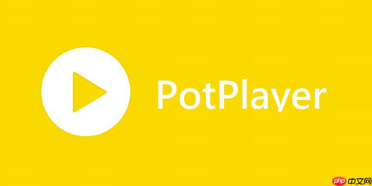 PotPlayer播放器怎么设置AB循环 PotPlayer片段重复播放方法
