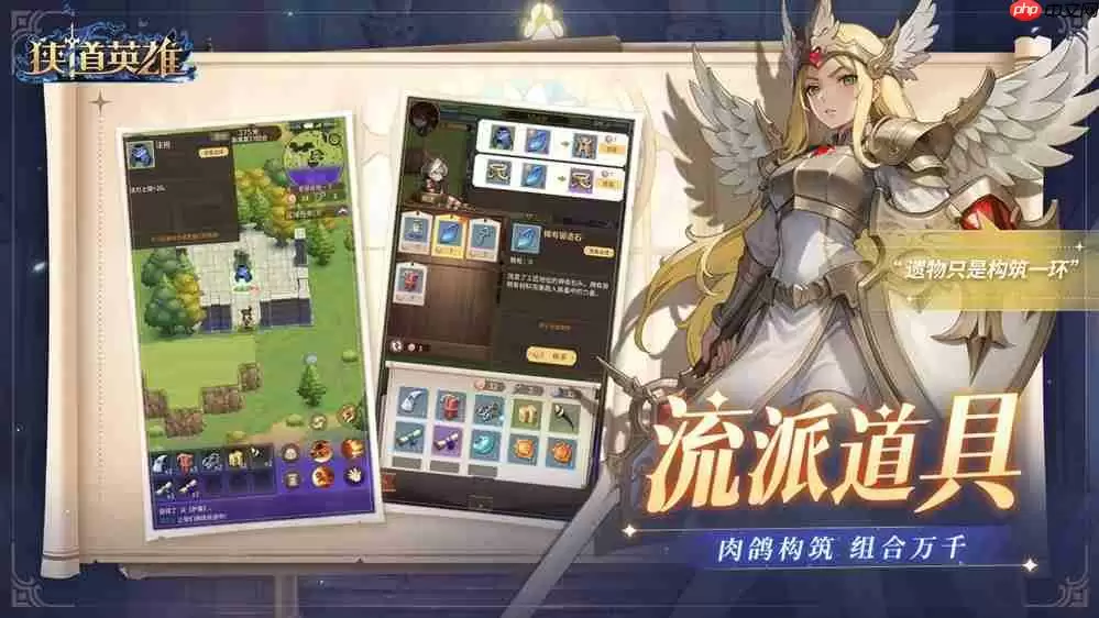 遗物随心搭，流派由你造！《狭道英雄》上线，玩出你的专属风格！