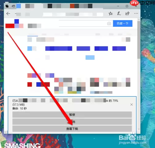 microsoft edge如何查看下载 查看下载方法